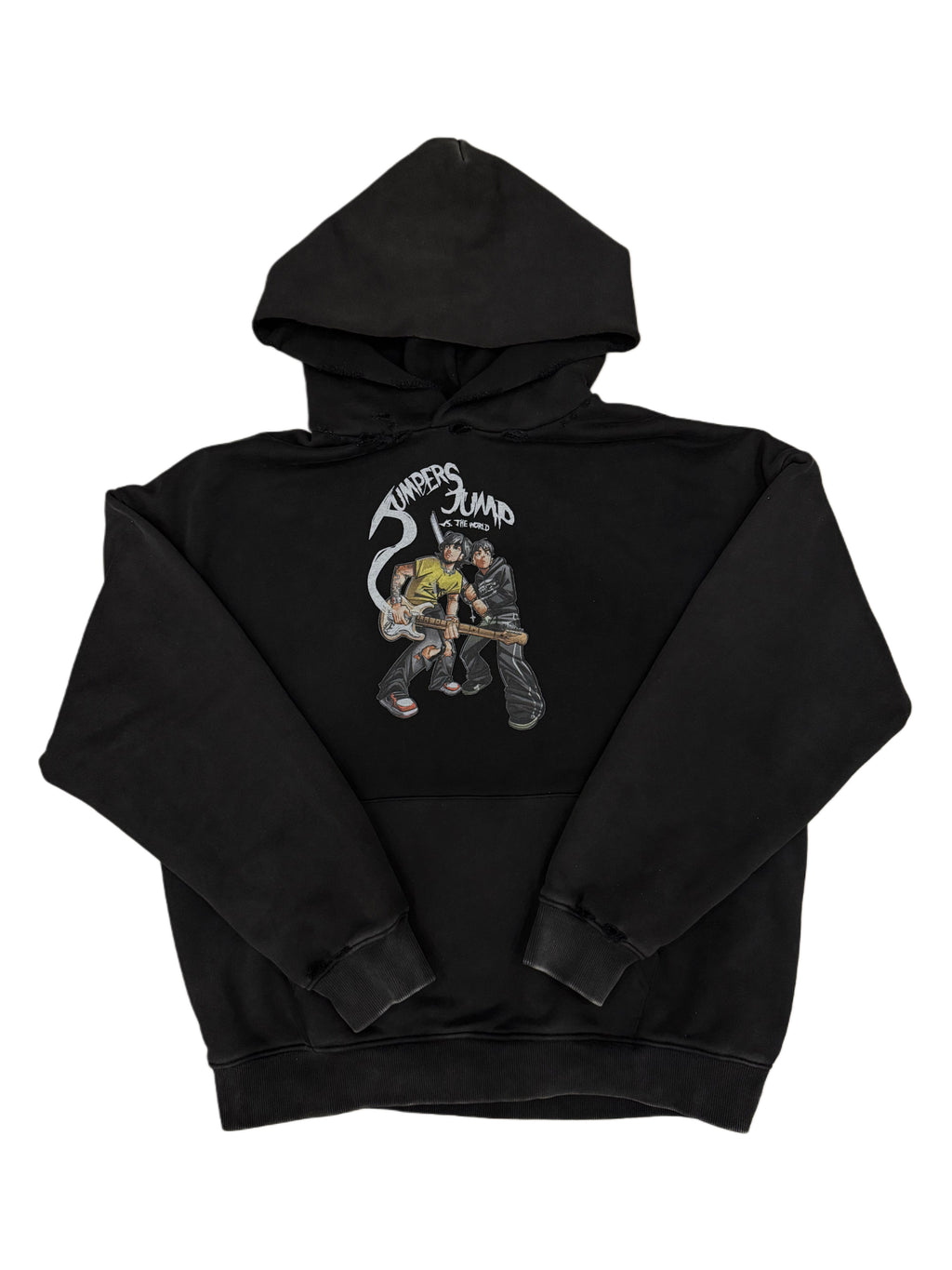 BLACK JUMPERS JUMP HOODIE