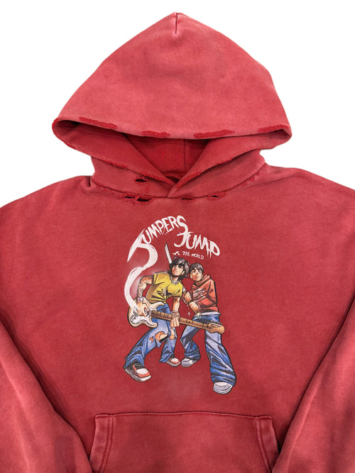 RED JUMPERS JUMP HOODIE